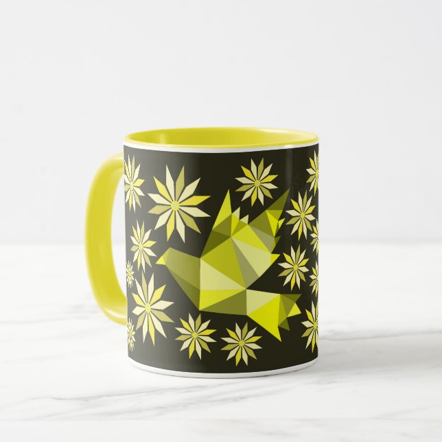 EINFACHE TASSE DES NEUJAHRES ALS GESCHENK FÜR LEHR (Vorderseite Links)