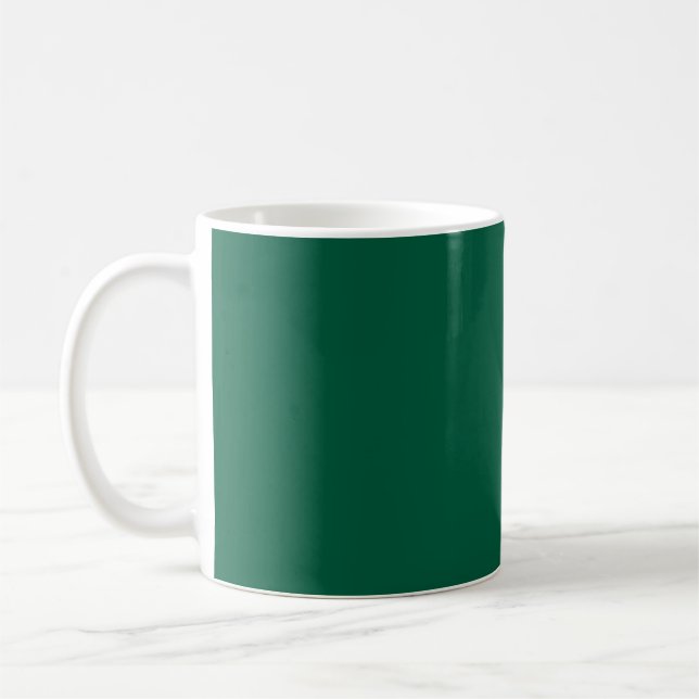 Einfache Tasse mit Solid-Color-Kaffee (Links)