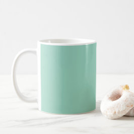 Einfache Tasse mit Solid-Color-Kaffee