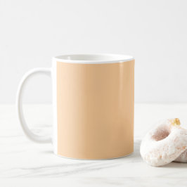 Einfache Tasse mit Solid-Color-Kaffee