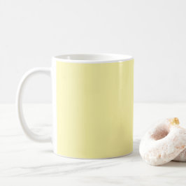 Einfache Tasse mit Solid-Color-Kaffee