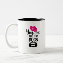 Einfache Tasse "You Me & the Hogs"