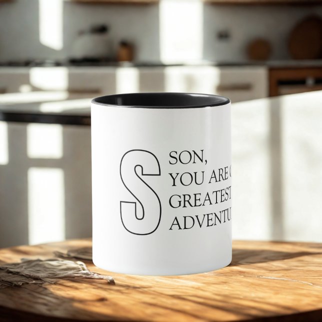 Einfache Tassendesign für den Sohn Tasse (Von Creator hochgeladen)