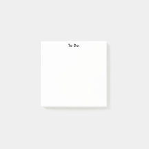 Einfache To-Do-Liste - Post-It-Notizen