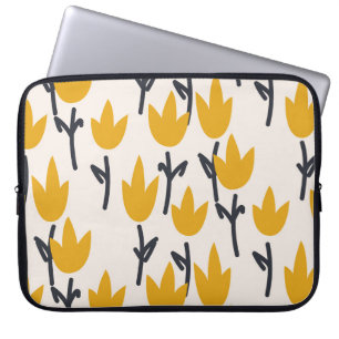Einfache Tulip-Blume Laptopschutzhülle