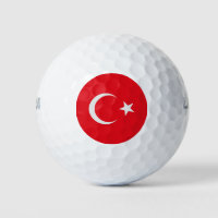 Einfache türkische Flagge