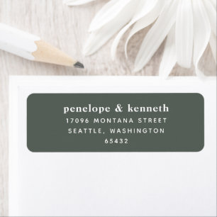 Einfache Typografie Minimalistischer Moderner Salb