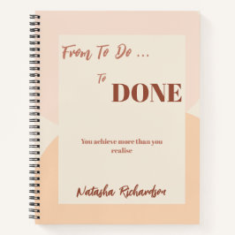 Einfache Übersicht über das Notebook Notizbuch