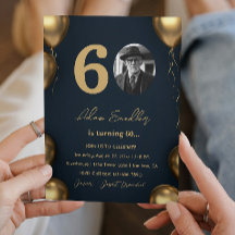 Einfache und elegante 60. Geburtstagsparty