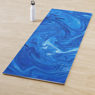 Einfache und elegante Abstrakte Architektur aus bl Yogamatte