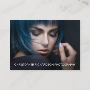 Einfache und elegante Fotografie Visitenkarte