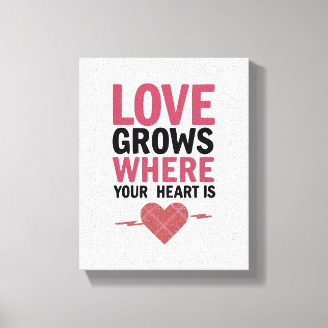 Einfache und elegante Wohngestaltung Leinwanddruck (Vorderseite)