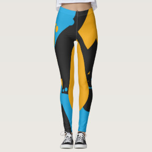 Einfache und fette Tränen Leggings