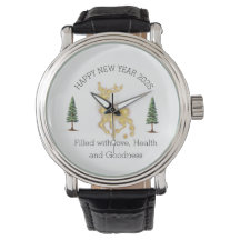Einfache und klassische Armbanduhr
