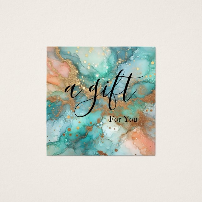 Einfache und moderne Geschenkgutschrift (Vorderseite)