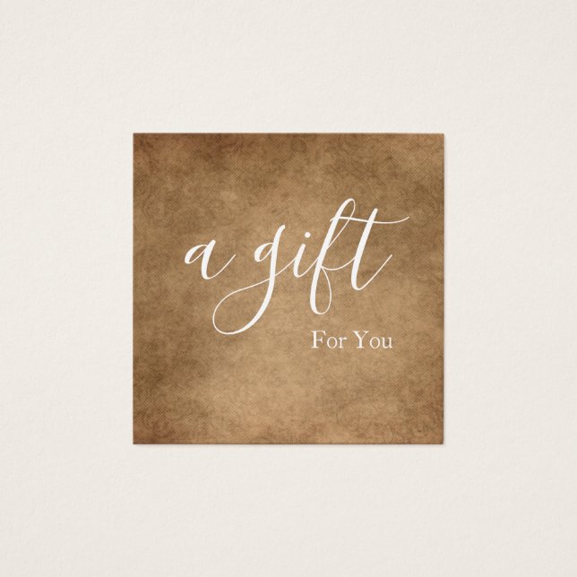 Einfache und moderne Geschenkgutschrift (Vorderseite)