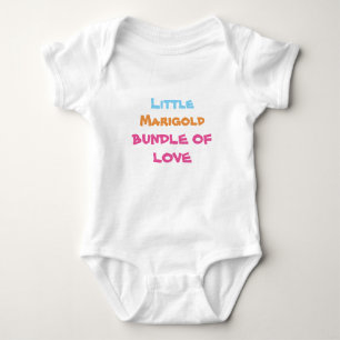 Einfache und Niedliche Personalisierte Liebe Weiß Baby Strampler