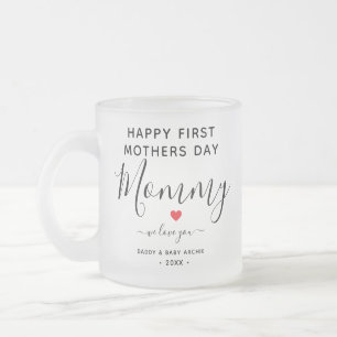 Einfache und schicke Foto Collage Tasse mit Herz