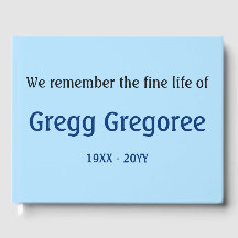 Einfache und Schlichte Begräbnisbroschüre