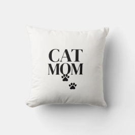 Einfache und süße Katzenmutter Kissen