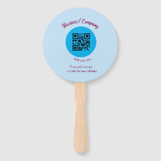 Einfache Unternehmenswebsite Barcode QR Name hinzu Fächer
