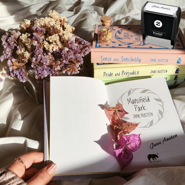 Einfache Unterschrift eines Schlichten Autors Permastempel (Von Creator hochgeladen)