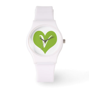 Einfache vegane Ikone Armbanduhr