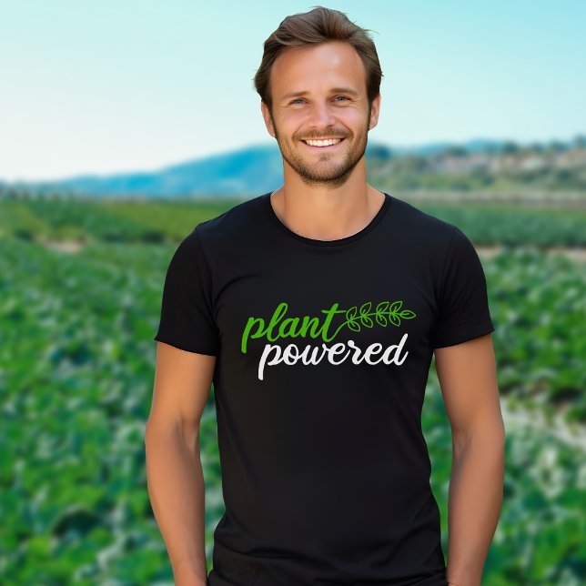 Einfache Vegane Pflanze (unisex) T-Shirt (Von Creator hochgeladen)