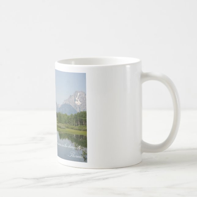 Einfache Vergnügens-Becher großartiges Tetons Tasse (Rechts)