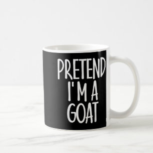 Einfache Verkleidung Ich bin Ziegenkostüm Geschenk Kaffeetasse