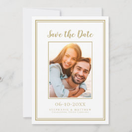 Einfache Verlobung für Hochzeiten Save The Date
