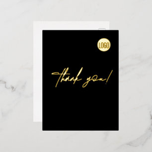 Einfache vertikale Darstellung des Logos für kunde Folie Einladungspostkarte