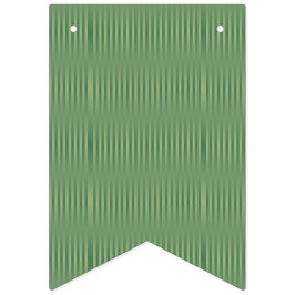 Einfache Vintage Olive Sage Grüne Streifen Wimpelkette