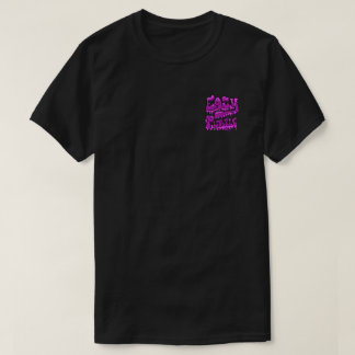 Einfache violette Gasse T-Shirt