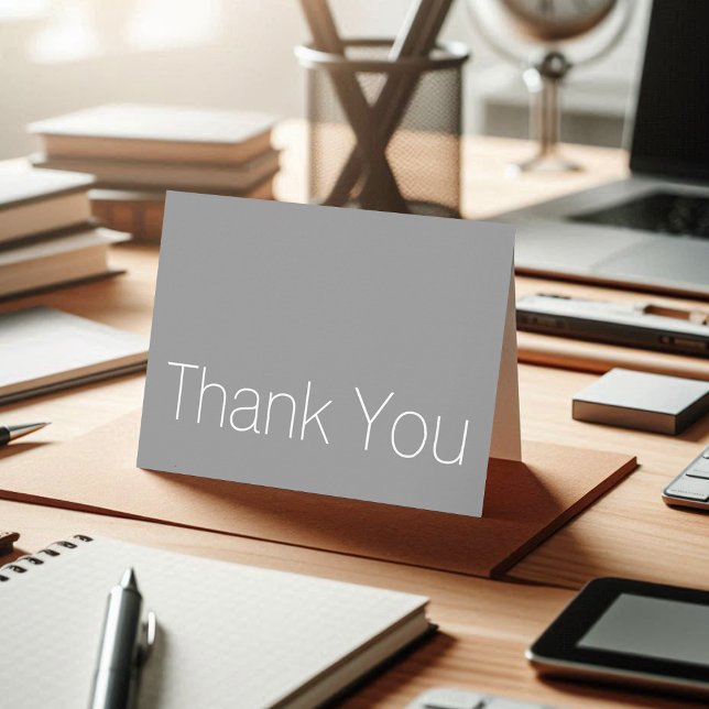 Einfache Visitenkarten Dankeskarte (Von Creator hochgeladen)