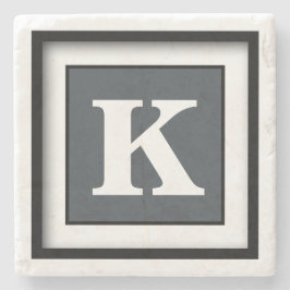 Einfache Vollfarbe anzeigen Steinuntersetzer