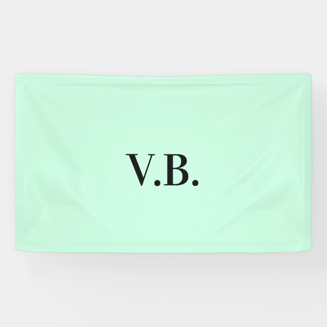 Einfache Vollfarbenkennzeichnung Hinzufügen von Te Banner (Horizontal)