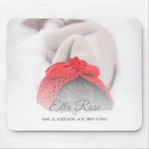 Einfache Vollrahmen für Ihr eigenes neues Baby-Fot Mousepad