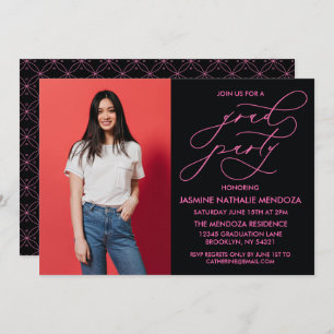 EINFACHE WÄHRUNGSKALLIGRAPHISCHE ABSCHLUSS-EINLADU EINLADUNG