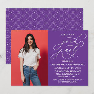 EINFACHE WÄHRUNGSKALLIGRAPHISCHE ABSCHLUSS-EINLADU EINLADUNG