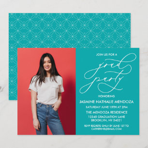 EINFACHE WÄHRUNGSKALLIGRAPHISCHE ABSCHLUSS-EINLADU EINLADUNG