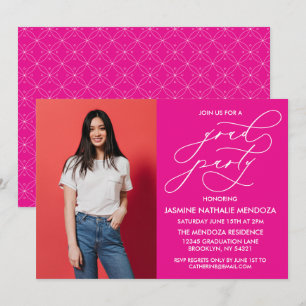 EINFACHE WÄHRUNGSKALLIGRAPHISCHE ABSCHLUSS-EINLADU EINLADUNG