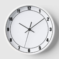 Einfache Wall-Uhr 3