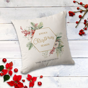 Einfache Wasserfarbe Botanischer Familienname Weih Kissen