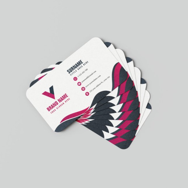 Einfache Wasserfarbe Minimalistisch Visitenkarte (Von Creator hochgeladen)