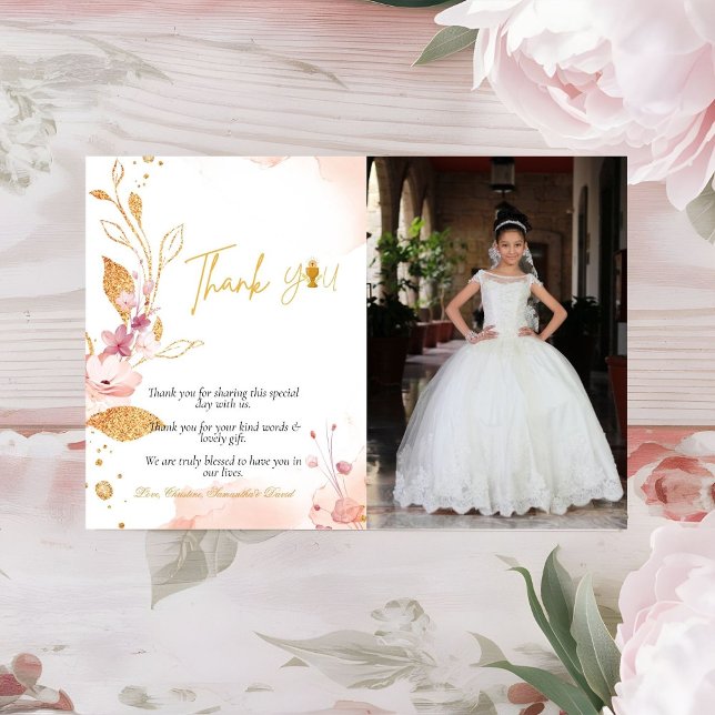 Einfache Wasserfarbe zuerst heilige Kommunion dank Karte (Von Creator hochgeladen)