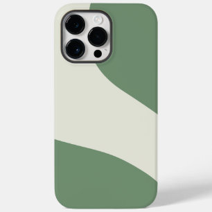 Einfache Waves in Grün Case-Mate iPhone 14 Pro Max Hülle