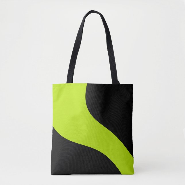 Einfache Waves in Lime Green (Vorderseite)