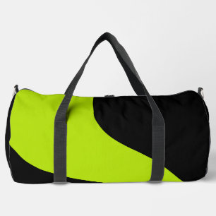 Einfache Waves in Lime Green Duffle Bag
