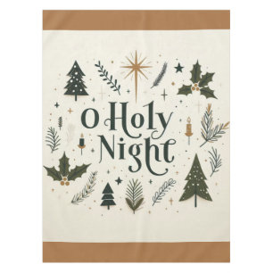 Einfache Weihnachten O Heilige Nacht Tischdecke